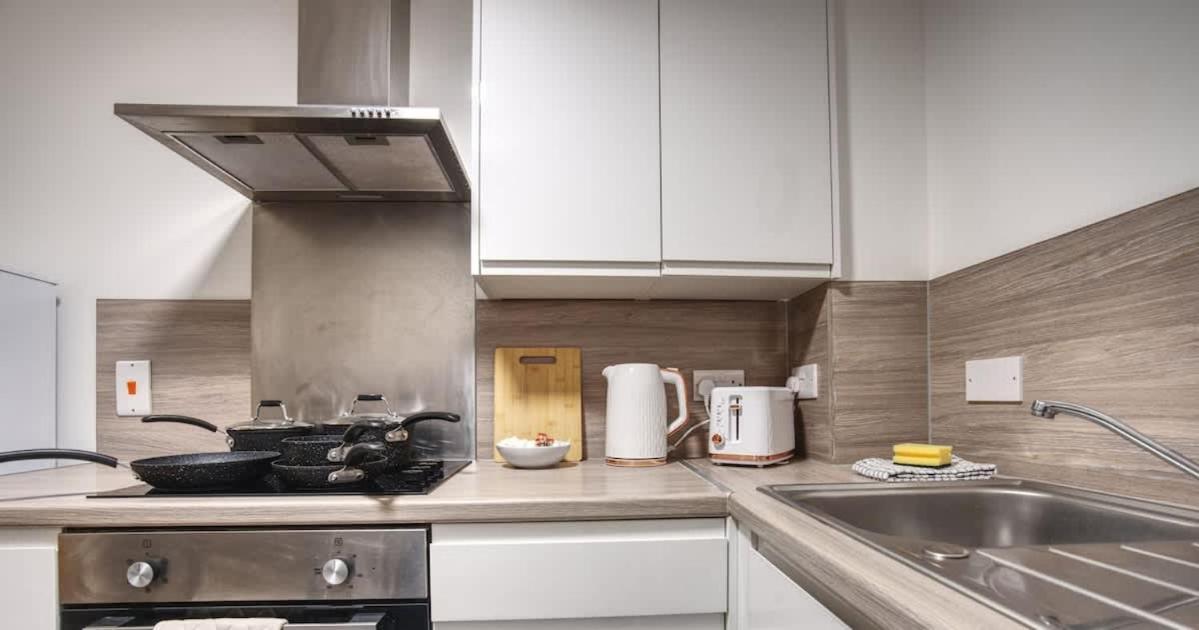 1Br City Centre Apt, Self Check In, Wifi, By Derbnb Sheffield Buitenkant foto